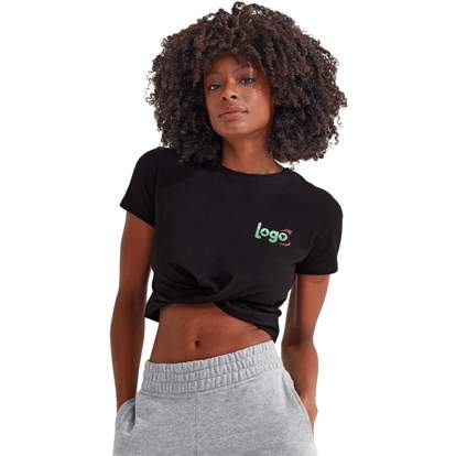 Image produit alternative Crop-top torsadé femme Tridri®