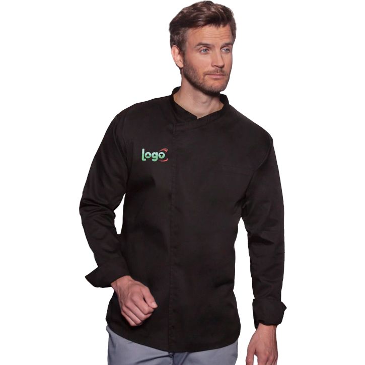 Image produit alternative Long sleeve throw-over chef shirt basic