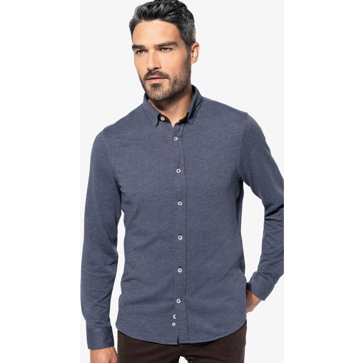 Image produit alternative Chemise Jacquard manches longues