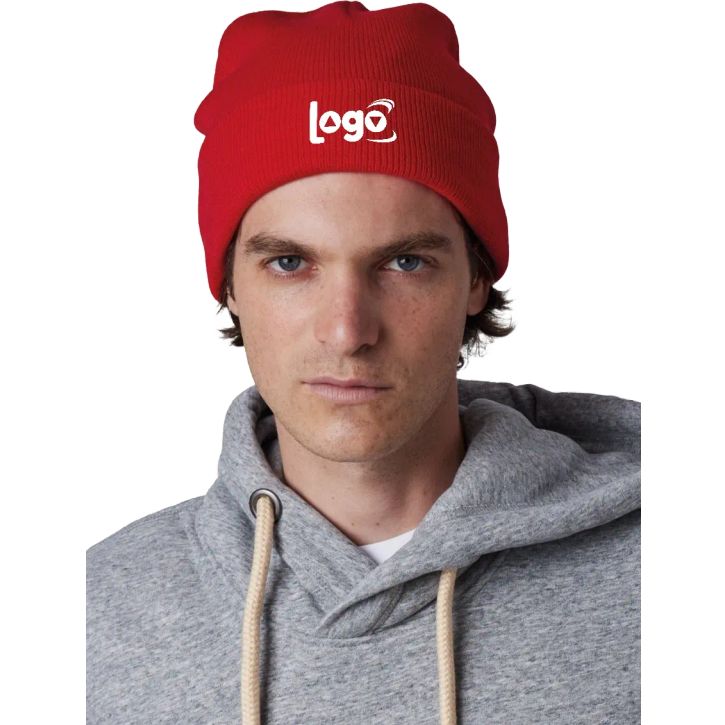 Image produit alternative Bonnet recyclé avec revers tricoté