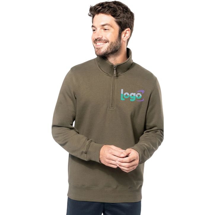 Image produit alternative Sweat-shirt col zippé