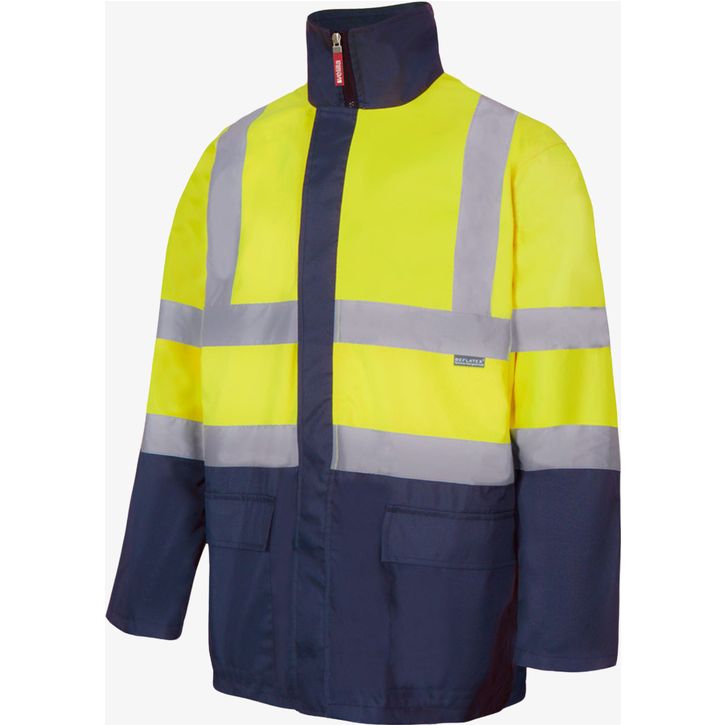 Image produit alternative Parka 4 en 1 bicolore haute visibilité