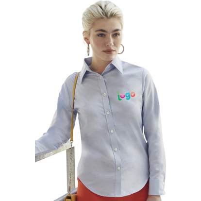 Image produit alternative Long Sleeve Oxford Shirt Lady-Fit