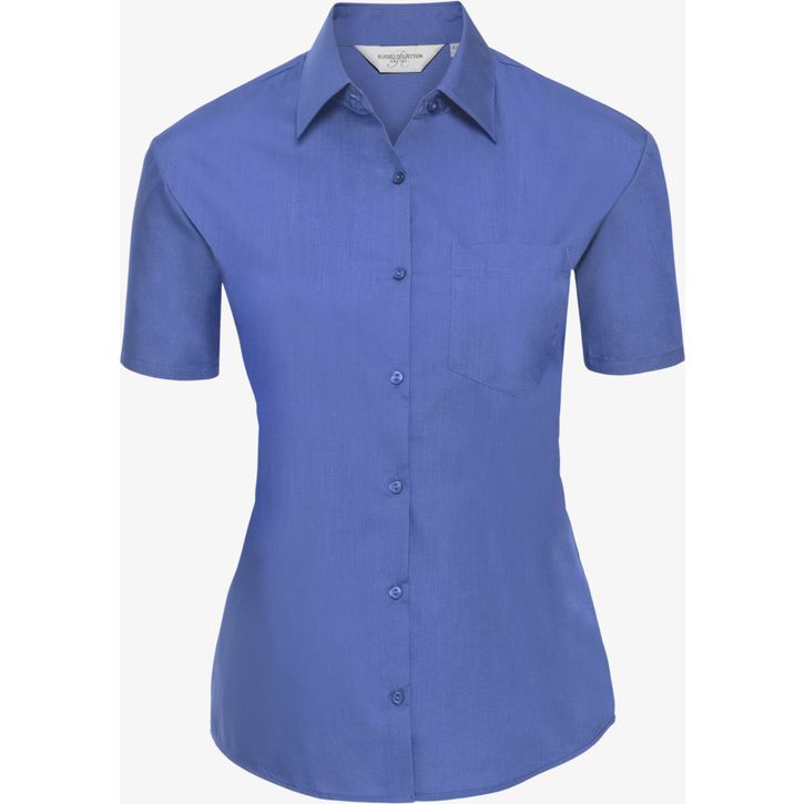 Image produit alternative Ladies’ short sleeve classic polycotton poplin shirt