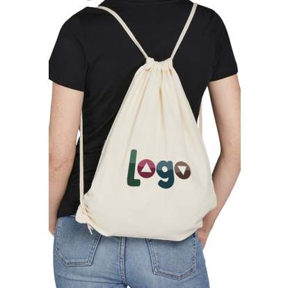 Image produit alternative Organic Cotton Drawstring Backpack