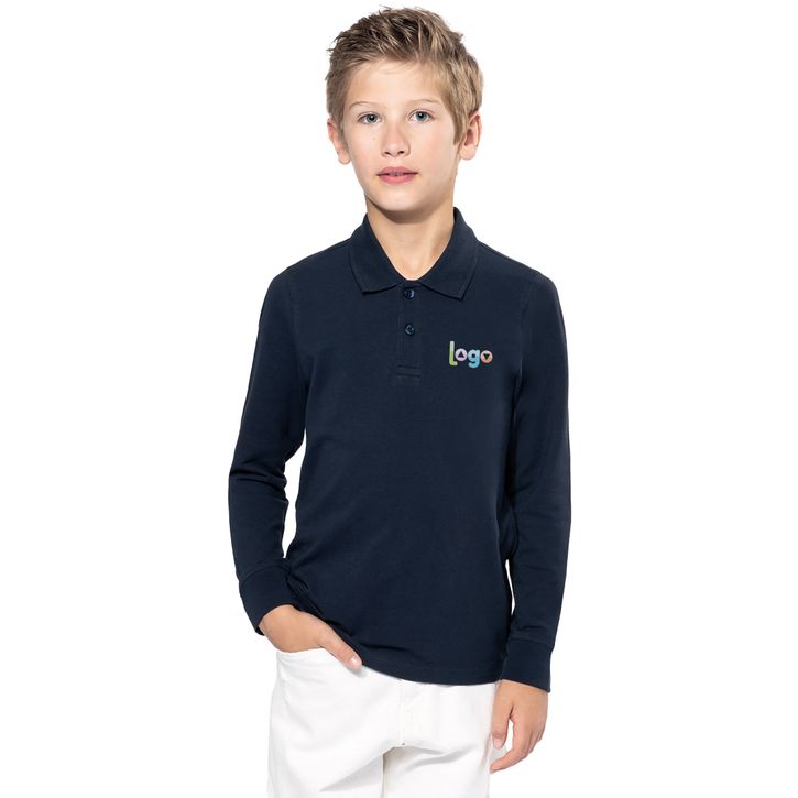 Image produit alternative Polo manches longues enfant