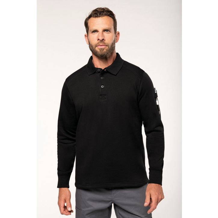 Image produit alternative Sweat-shirt col polo