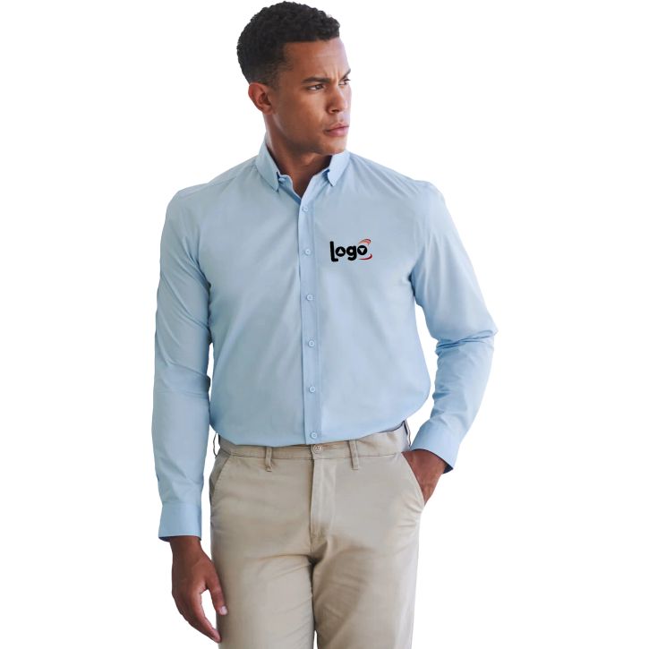 Image produit alternative Men's long sleeved ‘cotton feel ' coolplus shirt