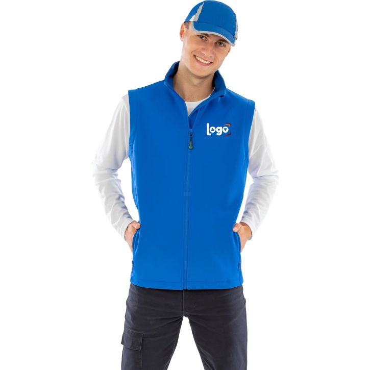 Image produit alternative Recycled 2-layer printable softshell bodywarmer