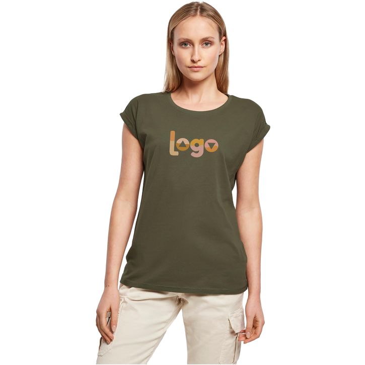 Image produit alternative Ladies Extended Shoulder Tee