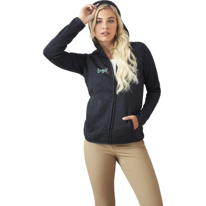 Image produit alternative Lux Hooded Knitfleece Jacket Women