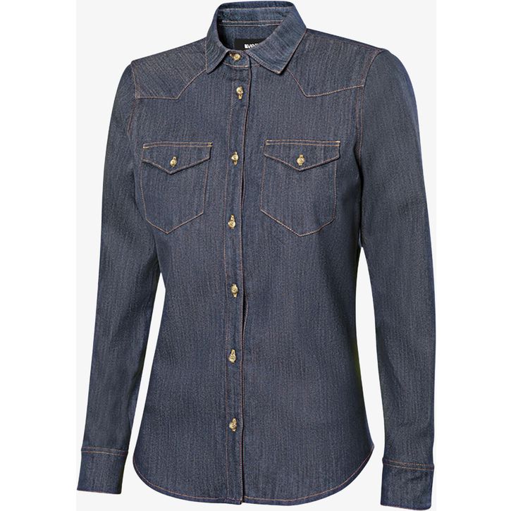 Image produit alternative Chemise stretch en denim femme