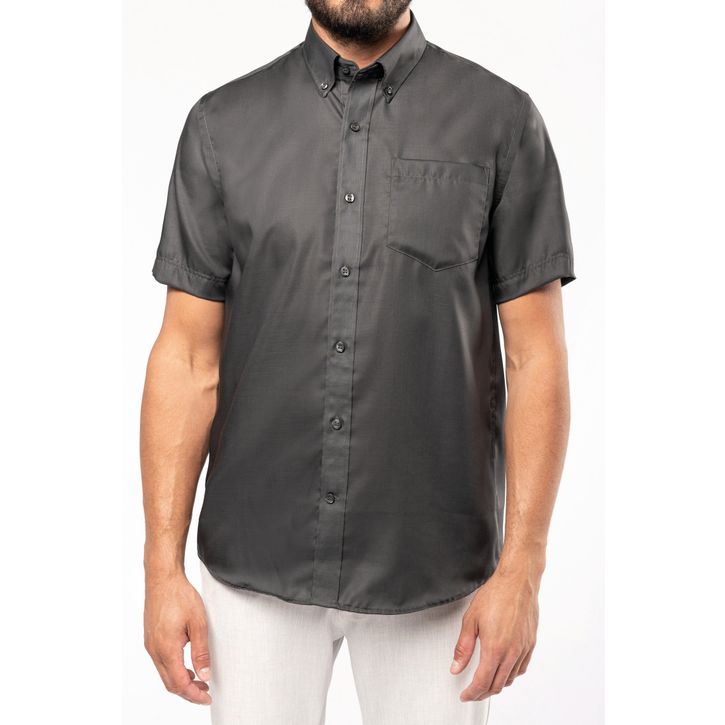 Image produit alternative Chemise micro-sergé manches courtes sans repassage