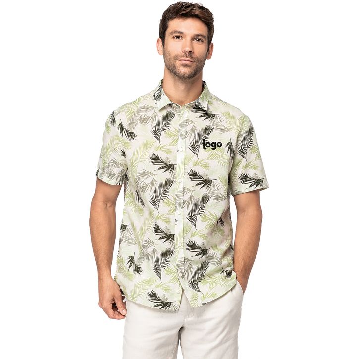 Image produit alternative Chemise imprimé côtier homme 