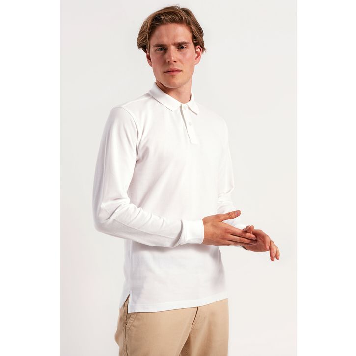 Image produit alternative Polo coupe classique à manches longues homme