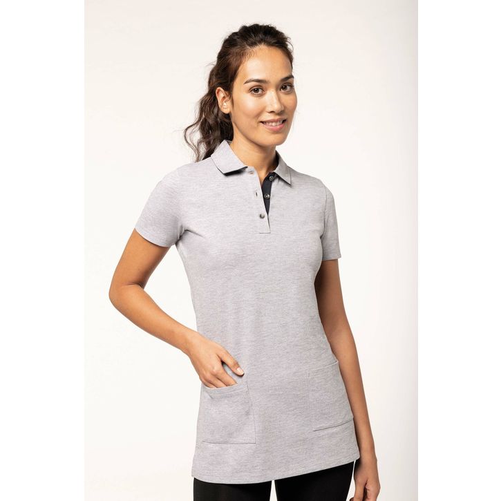 Image produit alternative Polo long manches courtes femme