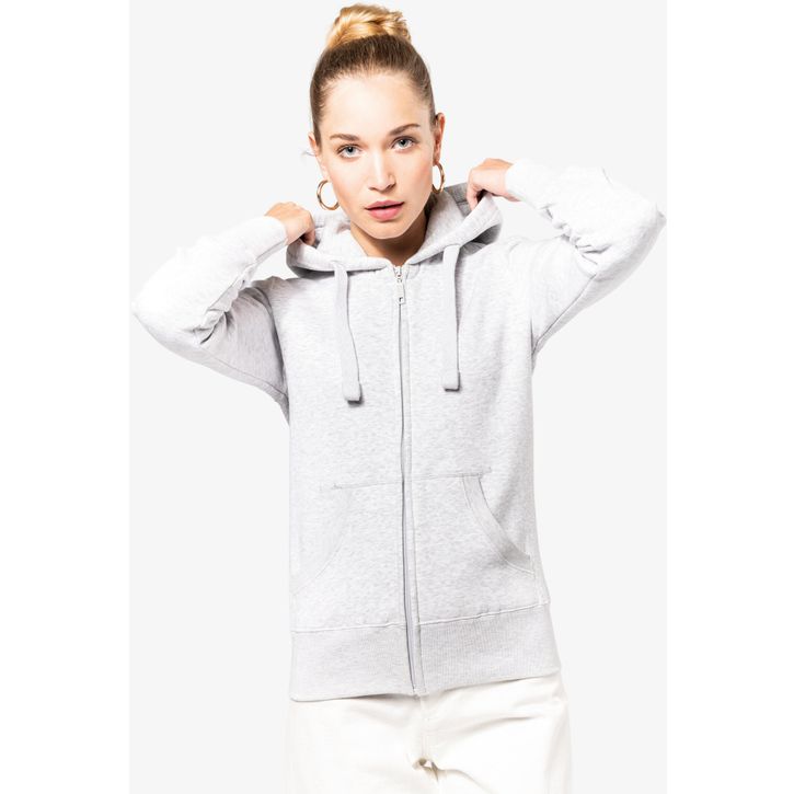 Image produit alternative sweat-shirt zippé capuche femme