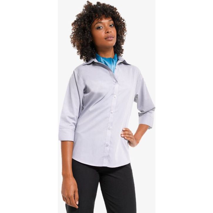 Image produit alternative Chemisier popeline manches 3/4