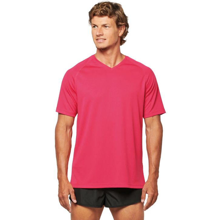 Image produit alternative T-shirt de sport manches courtes col v homme