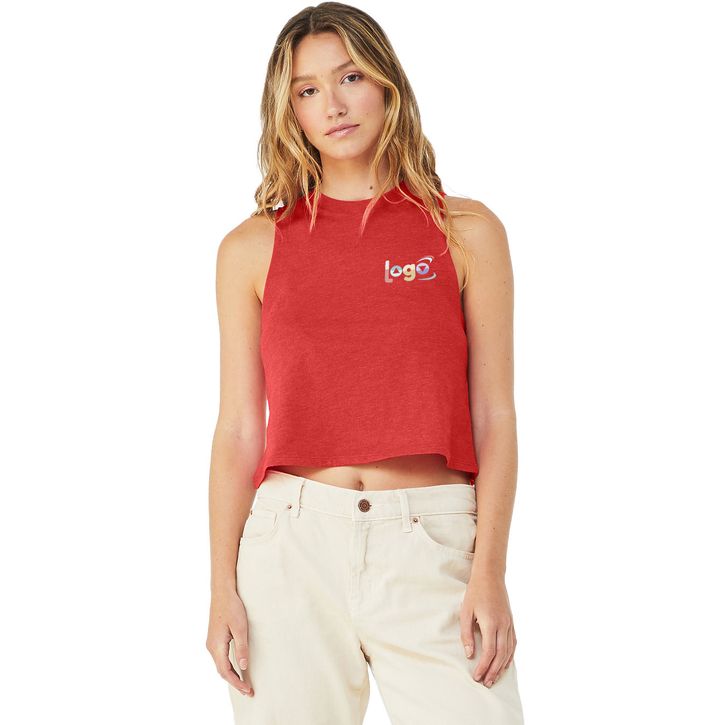 Image produit alternative Women's racerback cropped tank