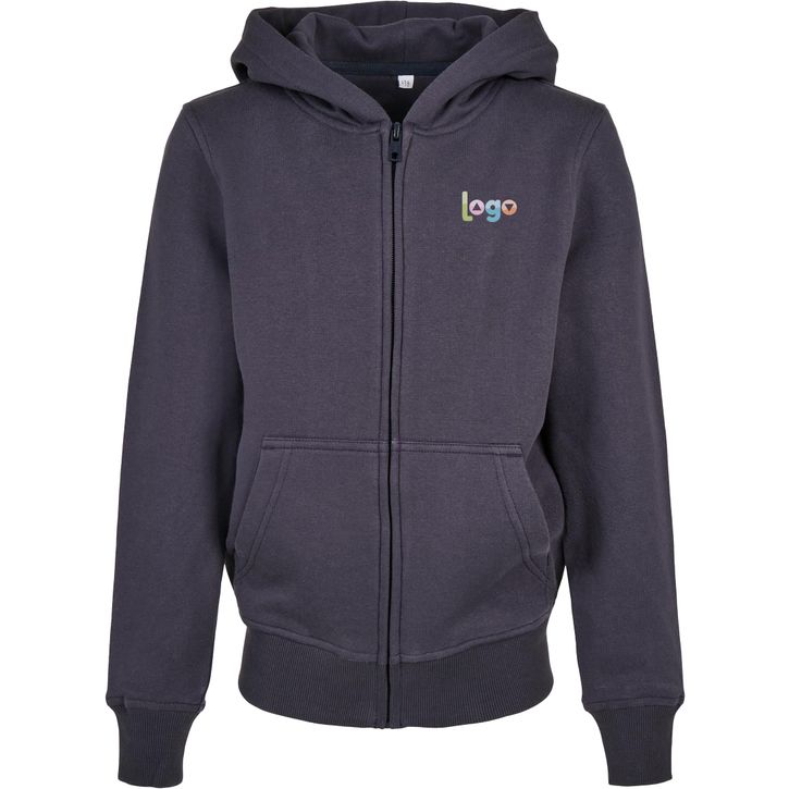 Image produit alternative Kids Organic Basic Zip Hoody