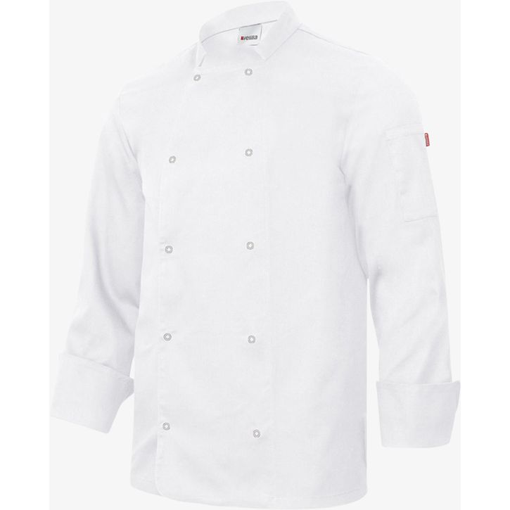 Image produit alternative Veste de cuisinier manches longues avec boutons pression