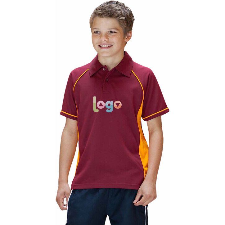 Image produit alternative Kids piped performance polo