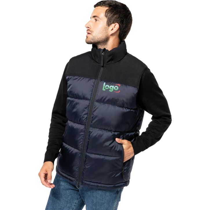 Image produit alternative Bodywarmer matelassé bi-ton unisexe