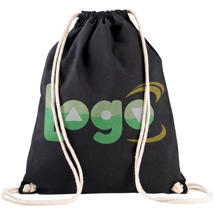 Image produit alternative Sac à dos en coton bio avec cordelettes