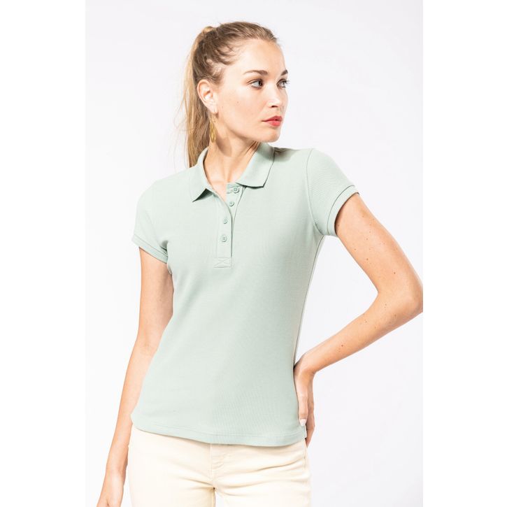 Image produit alternative Polo piqué BIO manches courtes femme 