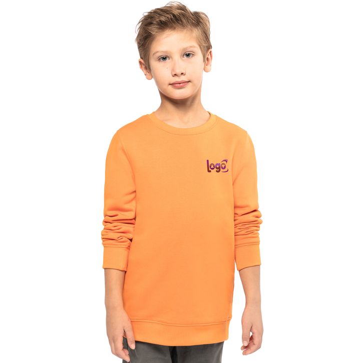 Image produit alternative Sweat-shirt écoresponsable col rond enfant 