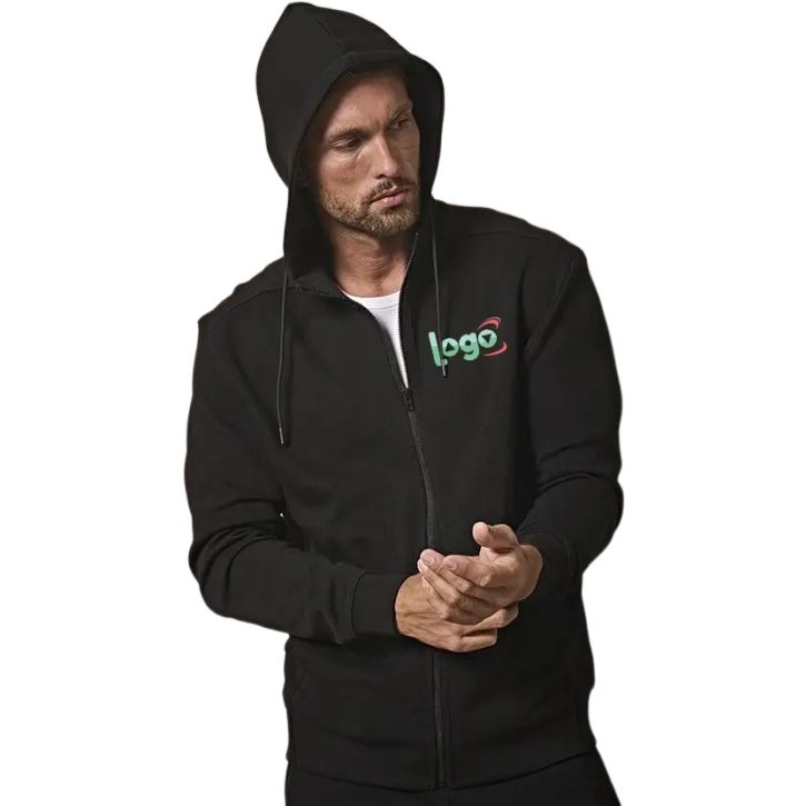 Image produit alternative Ribbed Interlock Hooded Full Zip