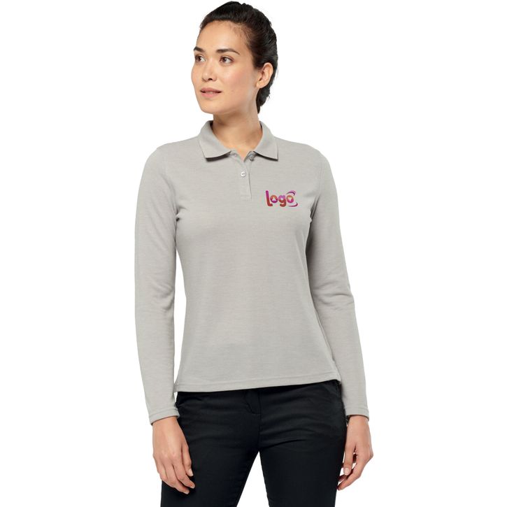 Image produit alternative Polo manches longues femme