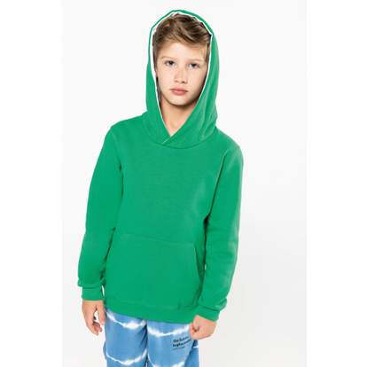Image produit alternative Sweat-shirt capuche contrastée enfant