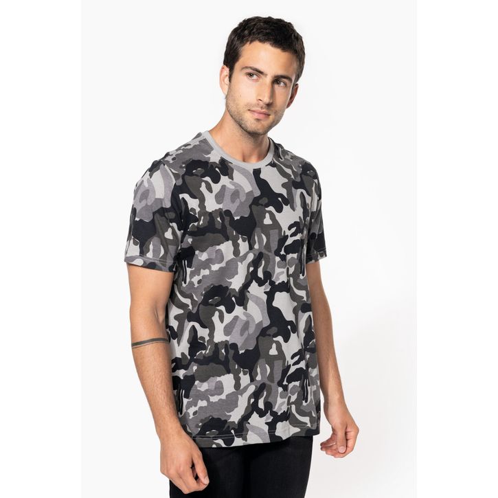 Image produit alternative T-shirt camo manches courtes homme