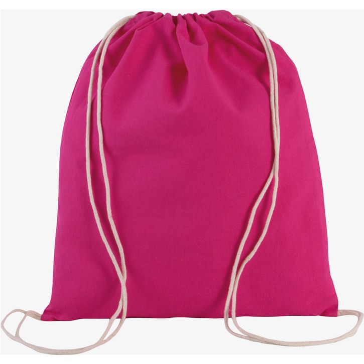 Image produit alternative Petit sac à dos en coton bio avec cordelettes