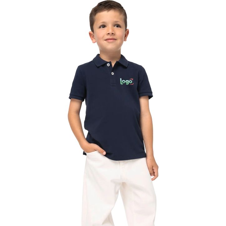 Image produit Polo maille piquée enfant