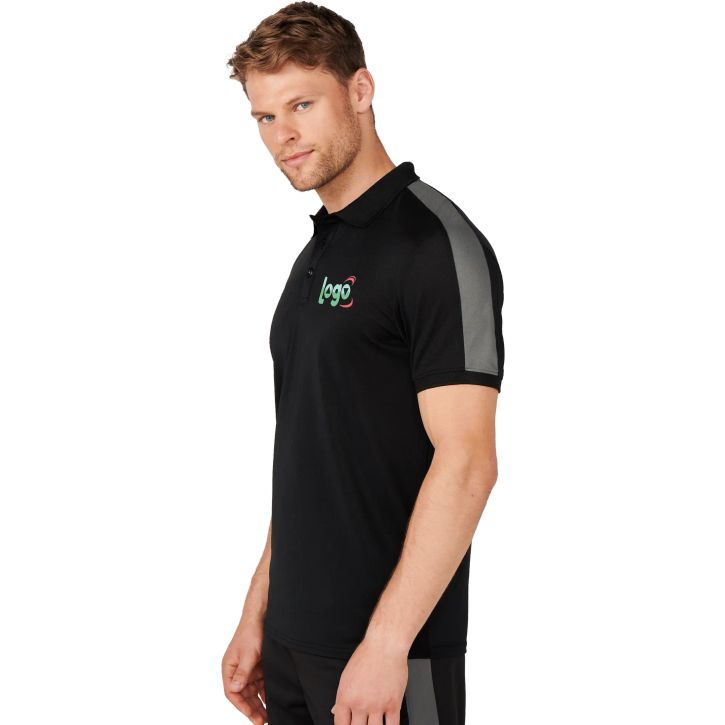 Image produit alternative Adults contrast panel polo