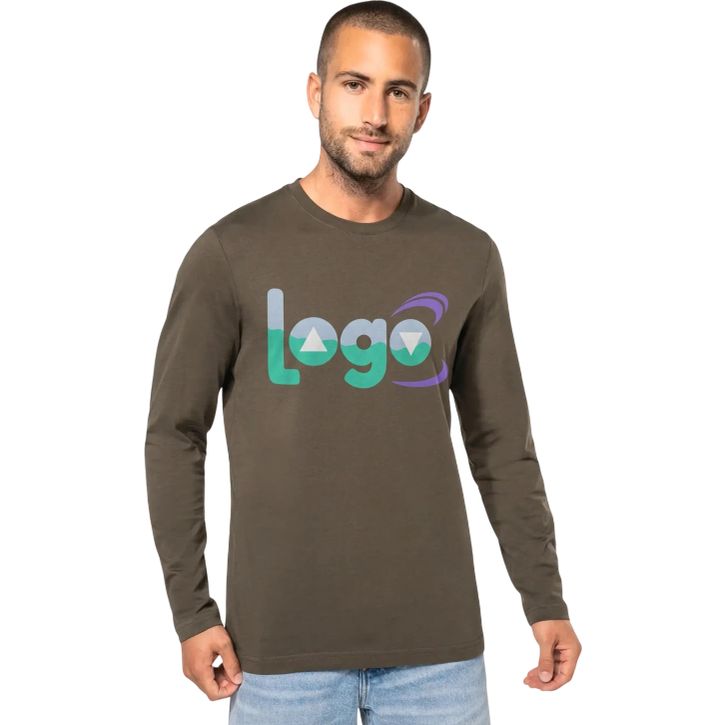 Image produit alternative T-shirt homme manches longues encolure ronde