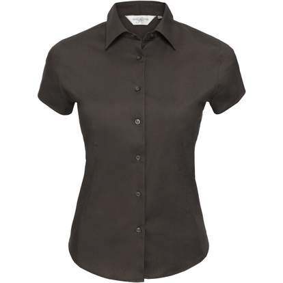 Image produit alternative Ladies’ short sleeve fitted stretch shirt