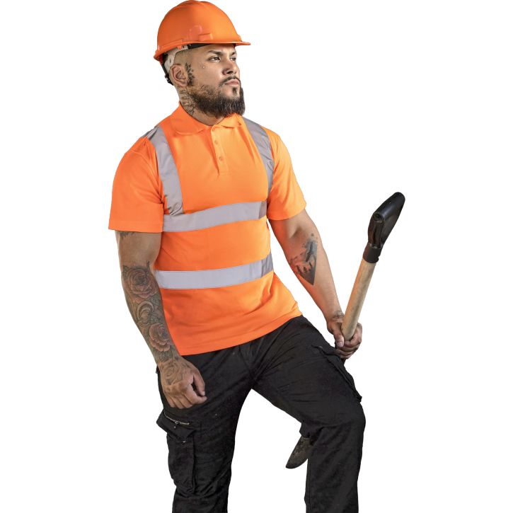 Image produit alternative High-end polycotton Hi-Vis polo shirt Cambridge