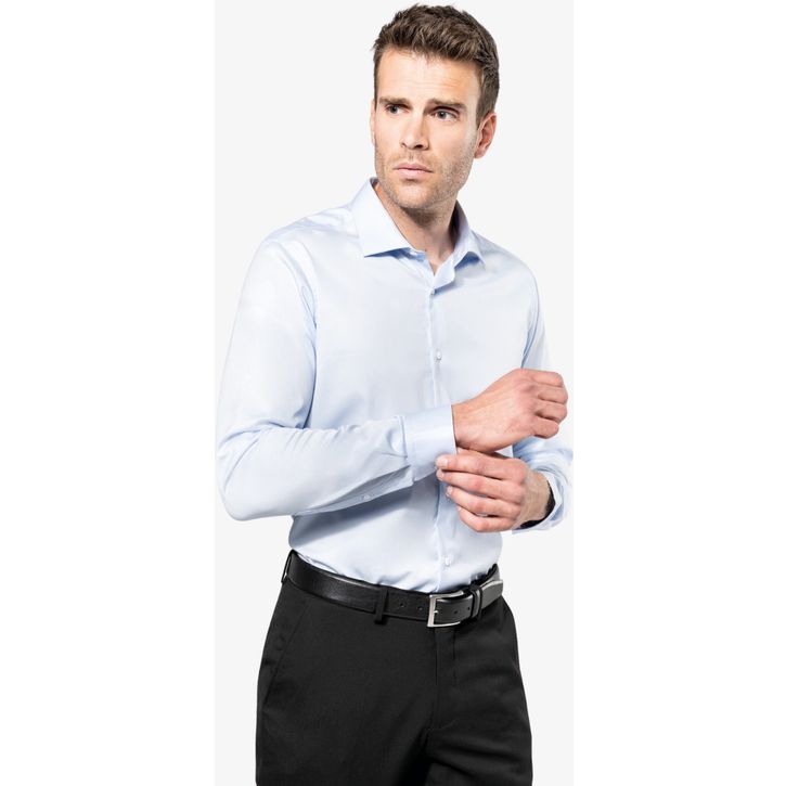 Image produit alternative Chemise twill manches longues homme