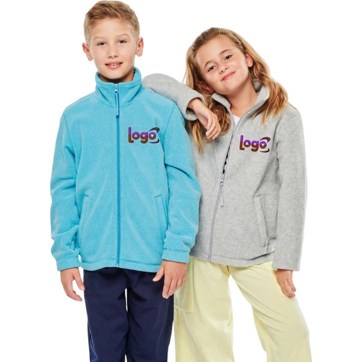 Image produit alternative Veste micropolaire zippée enfant
