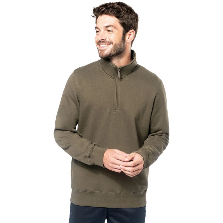 Image produit alternative Sweat-shirt col zippé