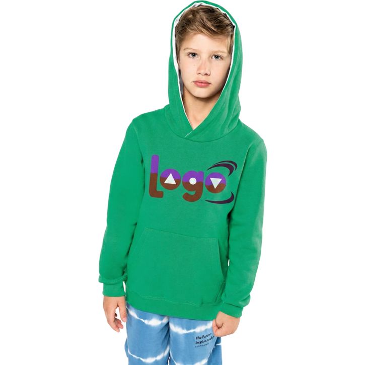 Image produit alternative Sweat-shirt capuche contrastée enfant