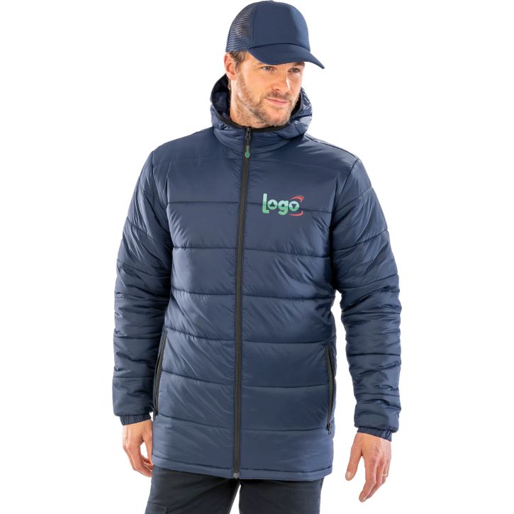 Image produit alternative Recycled hooded padded parka