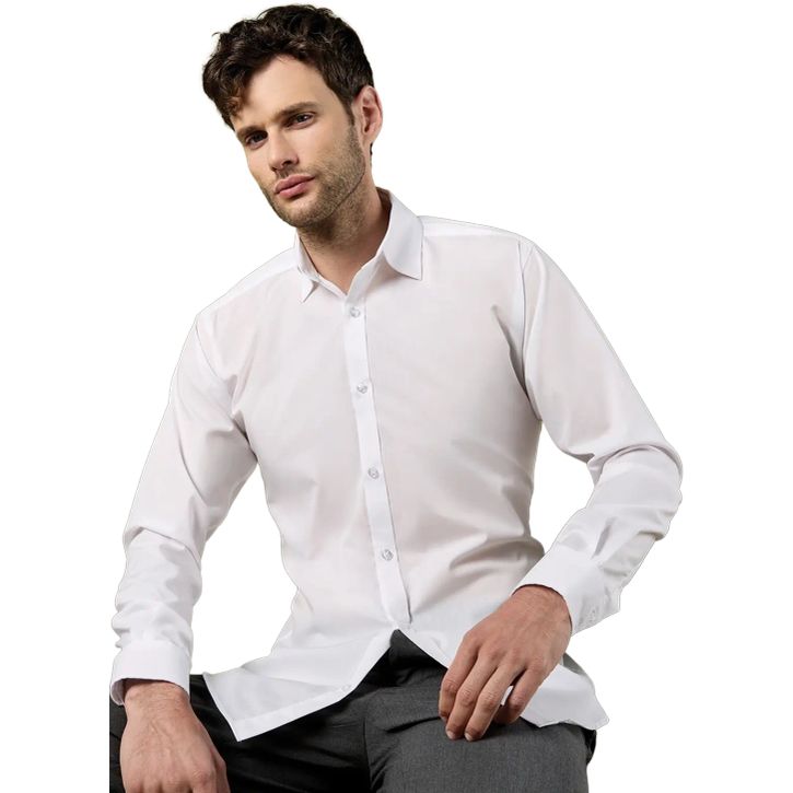 Slim Fit Business Shirt Long Sleeve