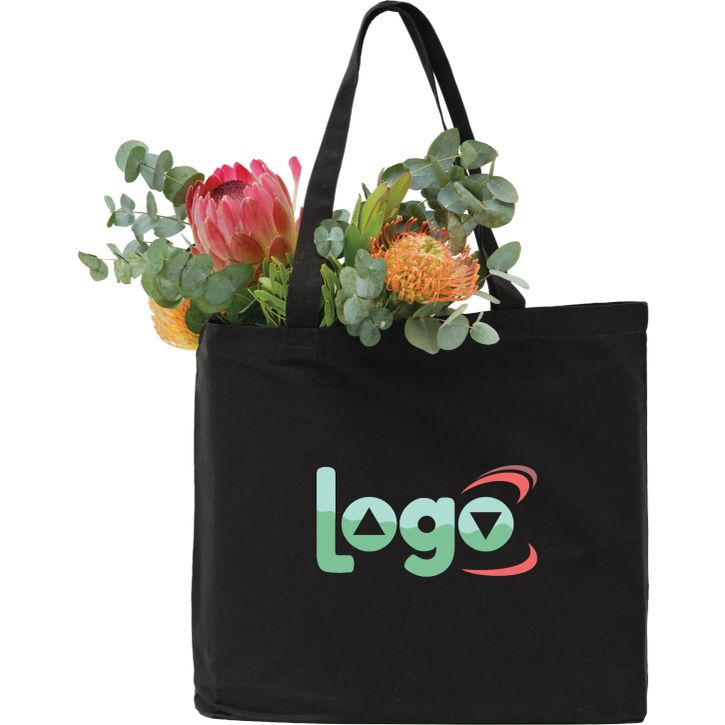 Image produit alternative Sac cabas horizontal à fond plat en toile biologique