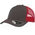 Dark grey/red