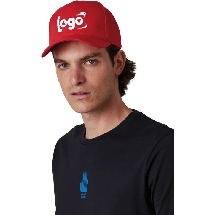 Image produit alternative Casquette en coton et polyester recyclés K-loop tracking - 5 panneaux